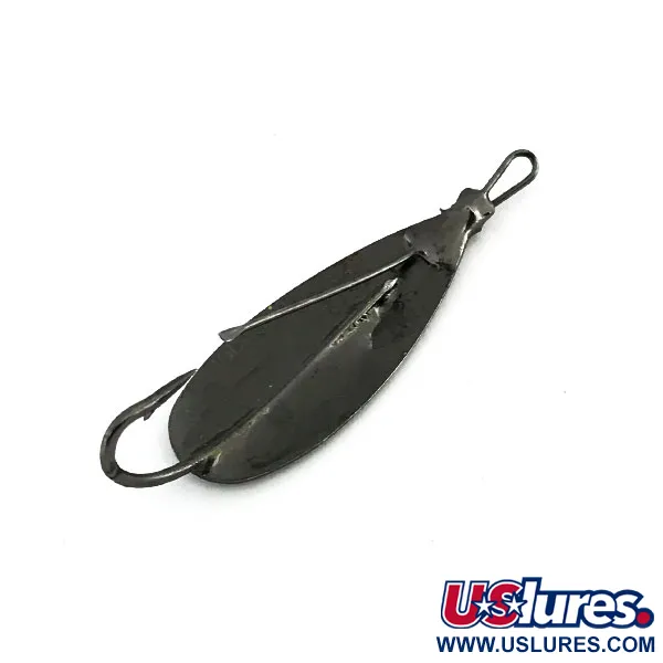 Johnson Silver Minnow Blinker, Black, 1.5g, krautlos, #9044