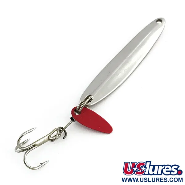 Bay de Noc Swedish Pimple UV Vertikalköder, Nickel / Orange, 6g, #9051