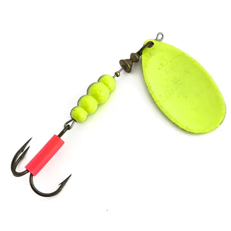 Mepps Aglia 5 Fluo UV Spinner, Chartreuse, 14g, UV-aktiv, #9060