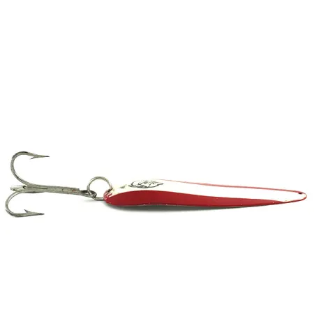 Eppinger Dardevle Trolldevle Blinker, Rot/Weiß/Nickel, 40g, #9063