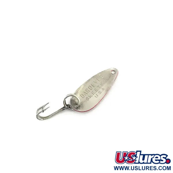 Eppinger Dardevle Skeeter Blinker, Rot / Weiß / Nickel, 1g, #9064