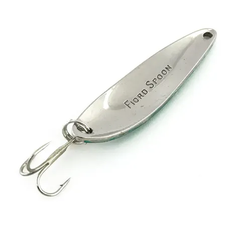 Acme Fiord Spoon Blinker, Nickel / Grün, 7g, Vintage, #9066