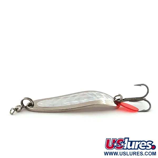 Luhr Jensen Krocodile Die #3 Blinker, Nickel/Hologramm, 14g, #9075