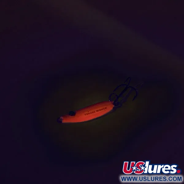 Northland Forage Minnow Jigging Spoon, Rot / Rosa, 3g, Glow, #9083