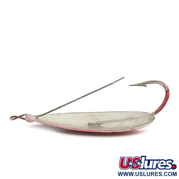 Johnson Weedless Silver Minnow Blinker, Rot/Weiß/Silber, 12g, #9089