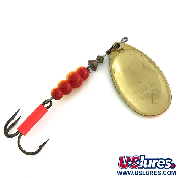 Mepps Aglia 5 Fluo UV Spinner, Rainbow Fluo, 14g, UV-aktiv, #9096