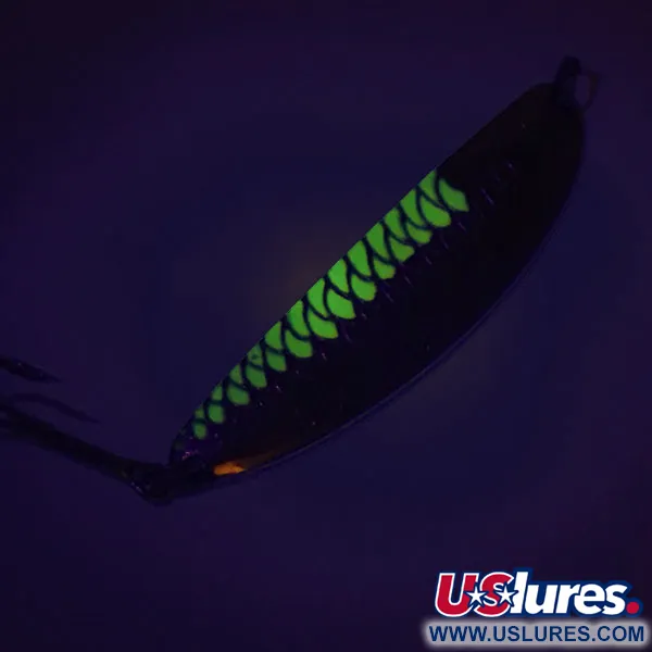 Acme Side-winder Blinker, Nickel/Grün, 14g, UV-aktiv, #9097