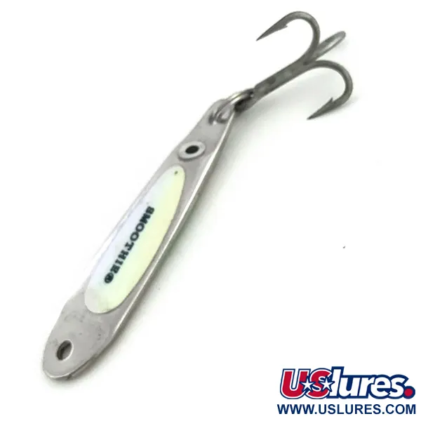 Hopkins Smoothie Glow Pilker, Nickel/Grün, 21g, Glow-Finish, #9104