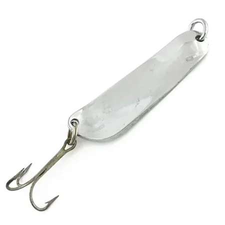 Pflueger Limper #4 Blinker, Nickel, 14g, USA-Vintage, #9105