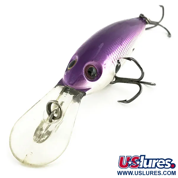 Storm ThunderCrank MadFlash Crankbait, Purple Shad, 10g, Tiefläufer #9107
