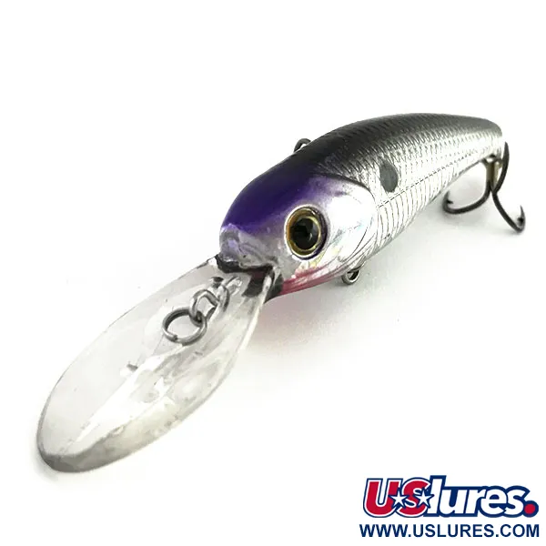 Cotton Cordell Deep Minnow Wobbler, Rainbow Silver, 7g, Tiefgang, #9110