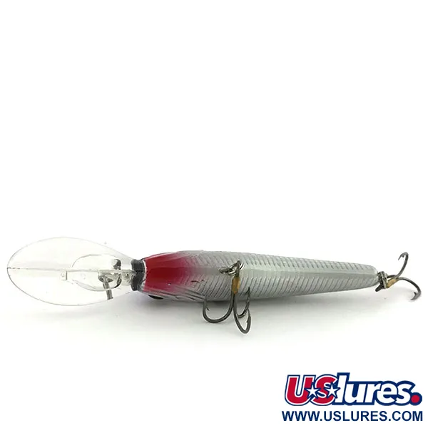 Cotton Cordell Deep Minnow Wobbler, Rainbow Silver, 7g, Tiefgang, #9110