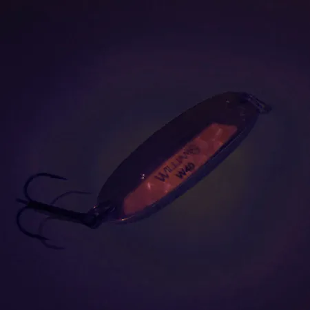 Williams Wabler W40 Blinker, Silber versilbert, 7g, Längsrippe, #9118