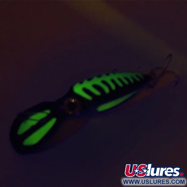 The Producers Willy's Worm UV Wobbler, Schwarz/Grün, 8g, UV, #9129