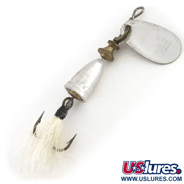 Blue Fox Super Vibrax 0 Foxtail Spinner, Silber, 3.5g, Federn, #9146