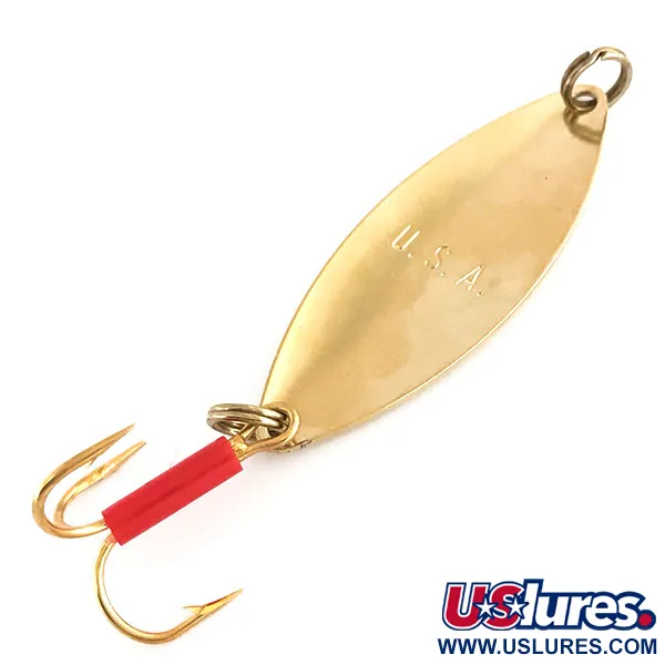 Mepps Spoon 2 Schlepplöffel, Gold, 9g, Weidenblatt, #9157