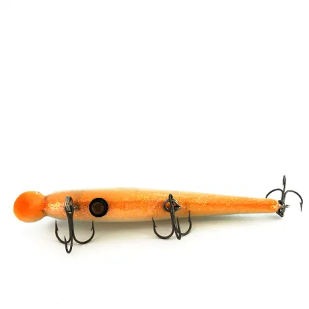 Bill Norman Rip N Ric Jerk Jerkbait, Weiß/Orange/Grün, 19g, #9161