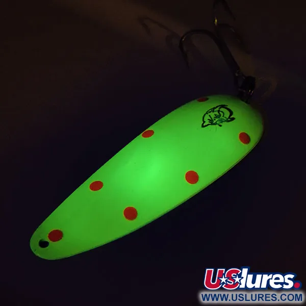 Eppinger Dardevle UV Blinker, Gelb/Rot/Nickel, 28g, UV-aktiv, #9163