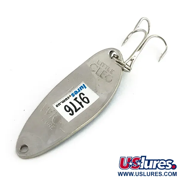 Acme Little Cleo Blinker, Nickel / Blau, 9g, Übergangsmodell, #9176
