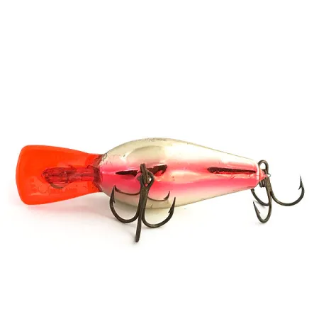 Rapala Fat Rap Wobbler, Silber, 11g, rote Tauchschaufel, #9182