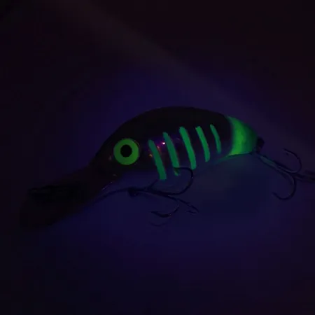 Yakima Bait Fatfish Wobbler, Spiegel-Silber/Grün, 25g, Tauchtiefe 5m, #9193