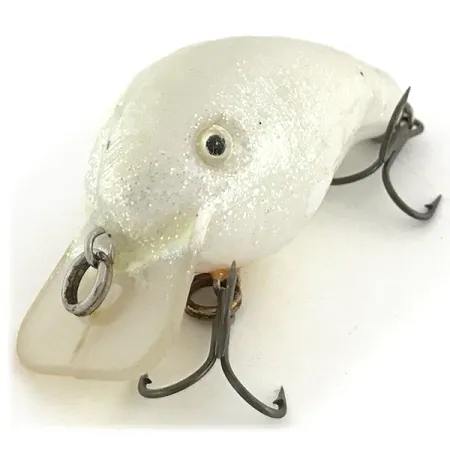 Strike King KVD 1.5 Hard Knock Squarebill, Pearl, 9,5g, Rassel, #9195