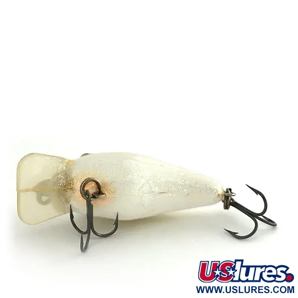 Strike King KVD 1.5 Hard Knock Squarebill, Pearl, 9,5g, Rassel, #9195