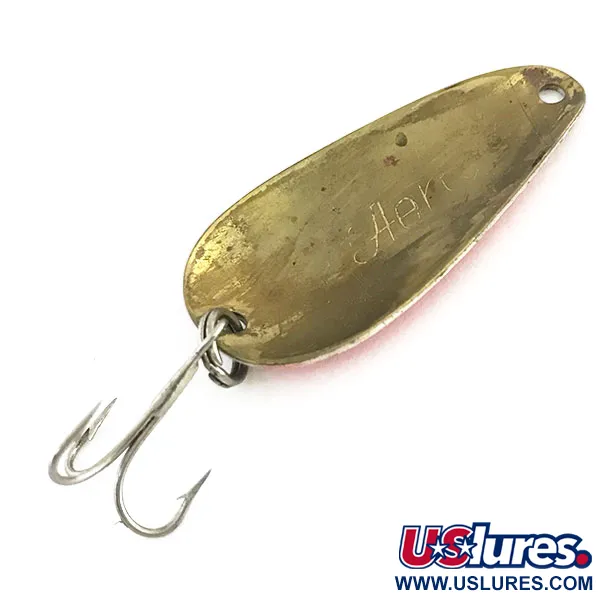 Aeroplane Spinner Aero Blinker, Rot / Weiß, 8g, Messing-Finish, #9206