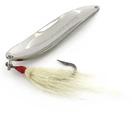 Acme Fiord Spoon Blinker, Nickel, 21g, Federhaken, #9216