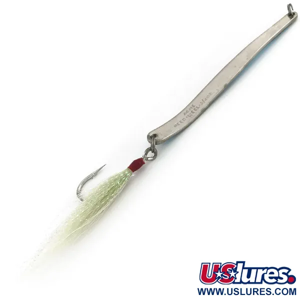 Acme Need-L-EEL Blinker, Nickel / Blau, 21g, Federhaken, #9228