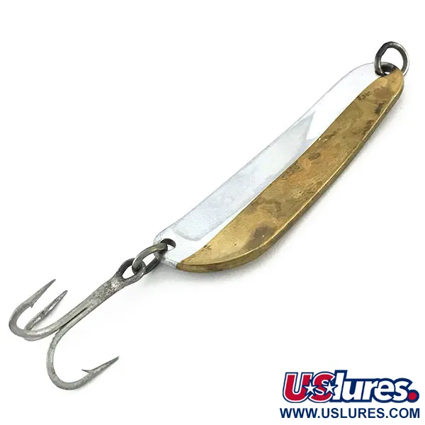 Pflueger Limper Limpet#4 Blinker, Nickel/Bronze, 16g, #9230