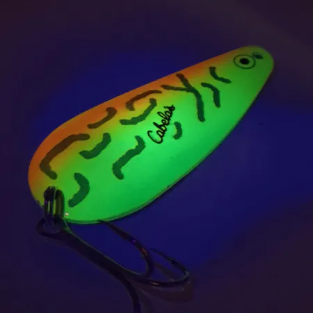 Cabela's UV Blinker, Fire Tiger, 19g, UV-aktiv, #9266