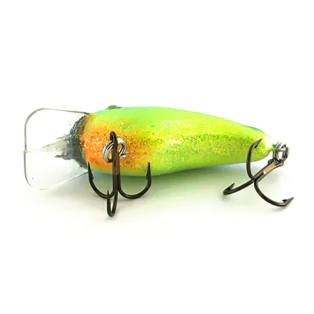 Strike King KVD 1.5 Hard Knock Crankbait, Chart/Blau-Glitzer, 10g, #9280