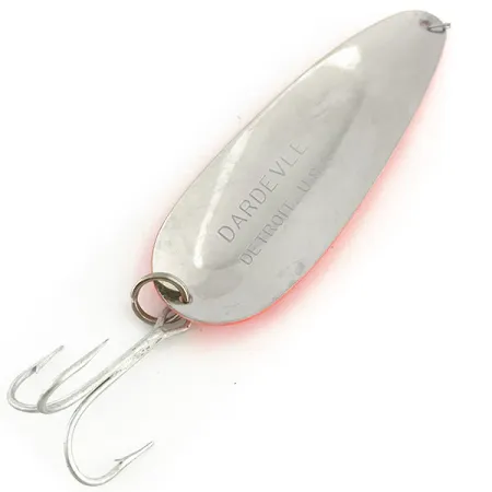 Eppinger Dardevle UV Blinker, Orange-Rot/Schwarz/Nickel, 28g, #9289