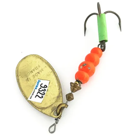 Mepps Aglia 5 UV Spinner, Gold, 14g, UV-aktiv, #9322