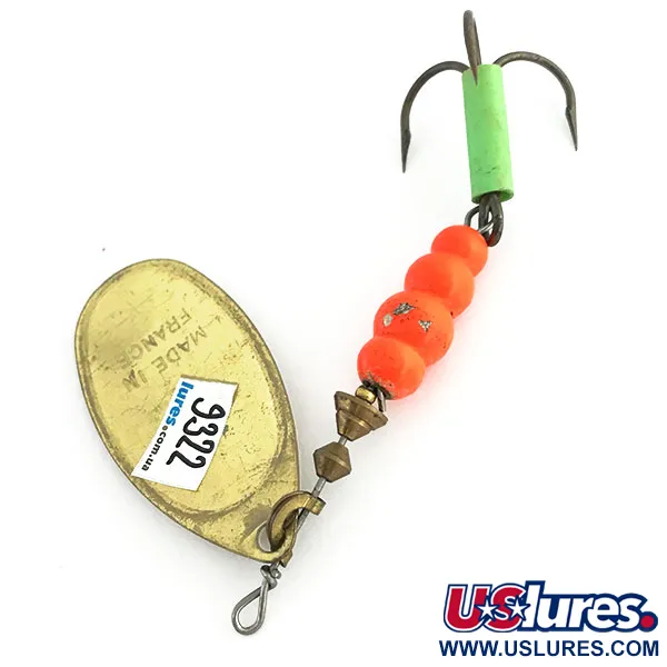 Mepps Aglia 5 UV Spinner, Gold, 14g, UV-aktiv, #9322