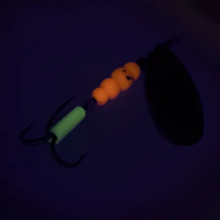 Mepps Aglia 5 UV Spinner, Gold, 14g, UV-aktiv, #9322