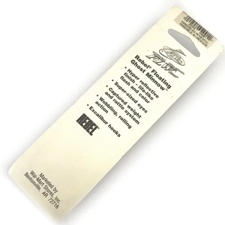 Rebel Floating Ghost Minnow Wobbler, Forelle, 7g, Rassel, #9301