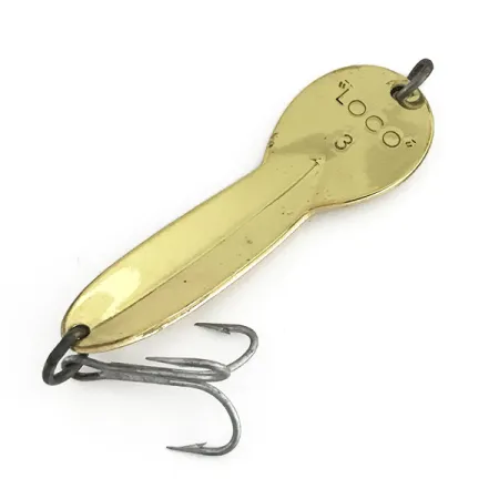 Glen Evans Loco 3 Blinker, Gold, 17g, facettiert, #9300