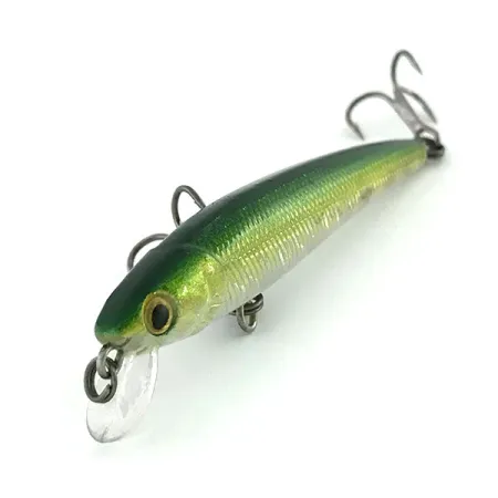 Matzuo Phantom Minnow Suspender, Rainbow Green, 4g, Flachläufer, #9474