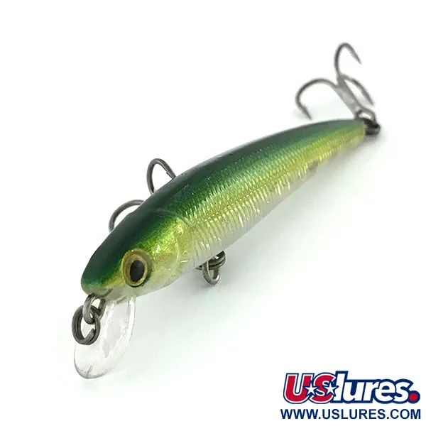 Matzuo Phantom Minnow Suspender, Rainbow Green, 4g, Flachläufer, #9474