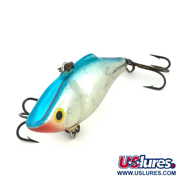 Rapala Rattl'n RAP Lipless Crankbait, Blau/Chrom, 12g, Sinkend, #9330