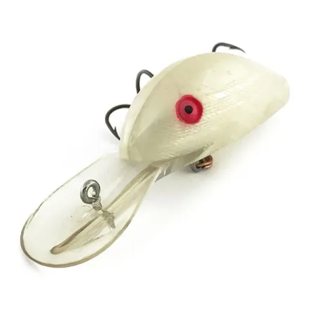 Norman Deep Runner Crankbait, White Pearl, 17g, Tiefläufer, #9333