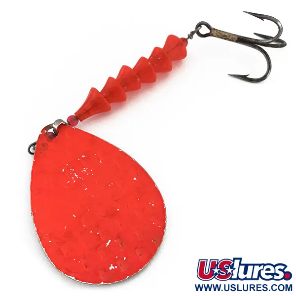 Luhr Jensen Dave Davis UV Schlepplöffel, Nickel/Pink, 17g, UV, #9336