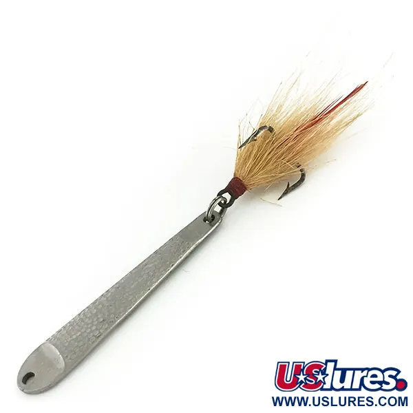 Hopkins No=Eql 2 Blinker, Hammered Nickel, 14g, Bucktail-Drilling, #9341