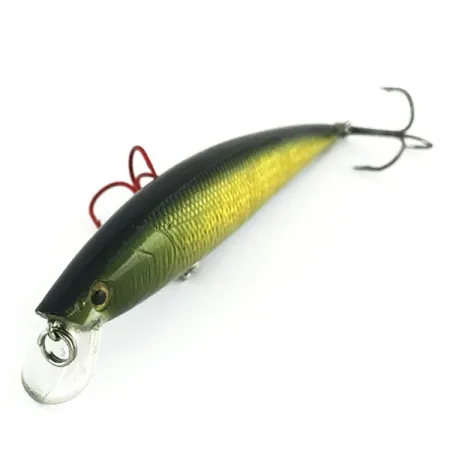 Matzuo Phantom Minnow Suspender, Rainbow Green, 9g, Rasseln, #9352