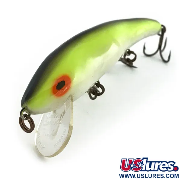 Cotton Cordell Ripplin Red Fin Wobbler, Lime/Perl, 10.6g, Flach, #9354