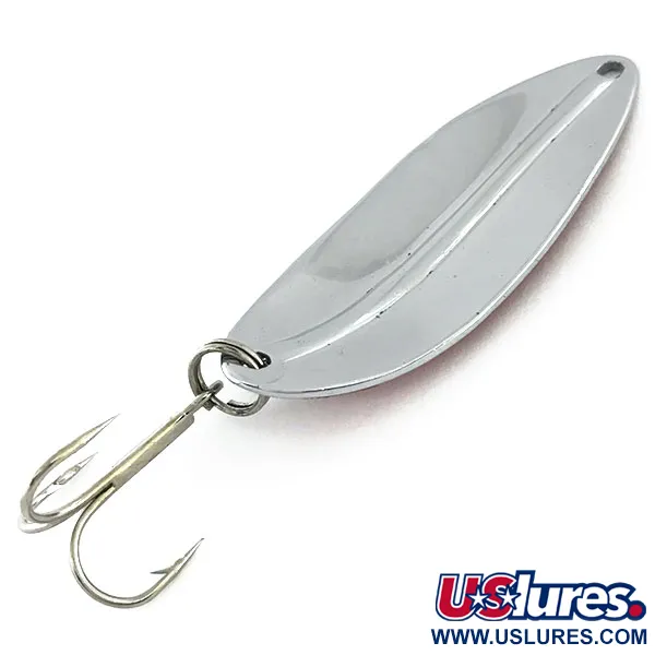 TODDCO Main liner Blinker, Nickel / Rot, 12,5g, Längssicke, #9377