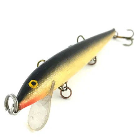 Rapala Original Floater F13 Wobbler, G (Gold), 7g, Balsa-Holz, #9405