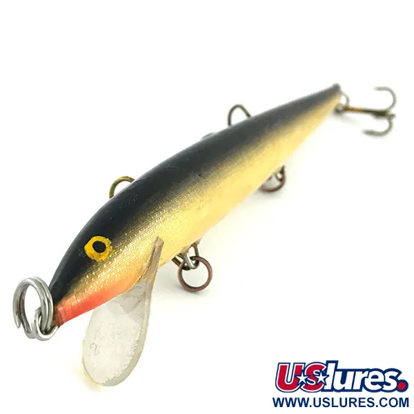 Rapala Original Floater F13 Wobbler, G (Gold), 7g, Balsa-Holz, #9405